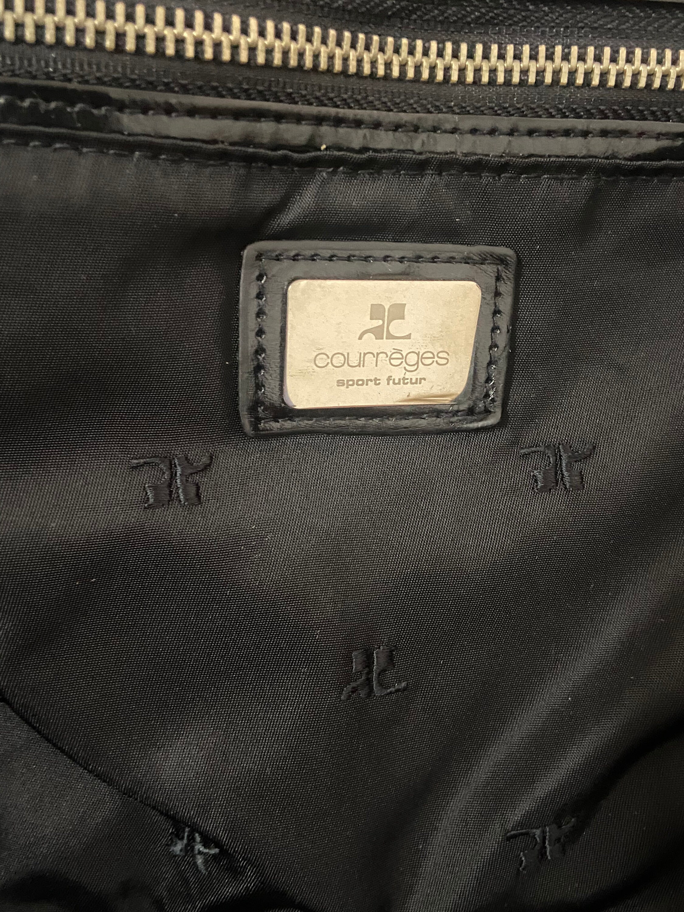 Courreges Sport Futur Nylon Duffle Bag - Etsy