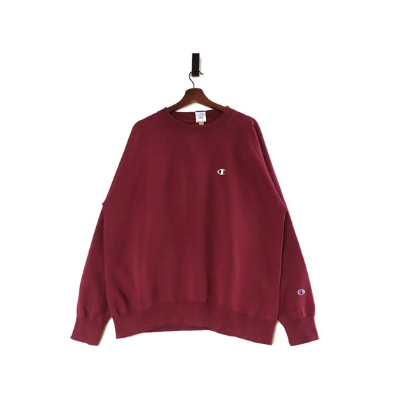 champion crewneck small logo