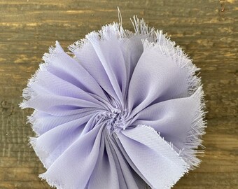 Purple lavender Flower 3 inch ballerina Flower - shabby chic style
