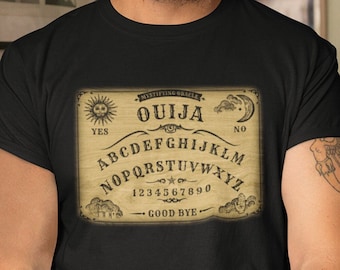 Ouija Board T-shirt, Spirit Board Tee, Vintage T-Shirt, , Occult Tee, Witch Board T-Shirt, Dark Arts, Medium