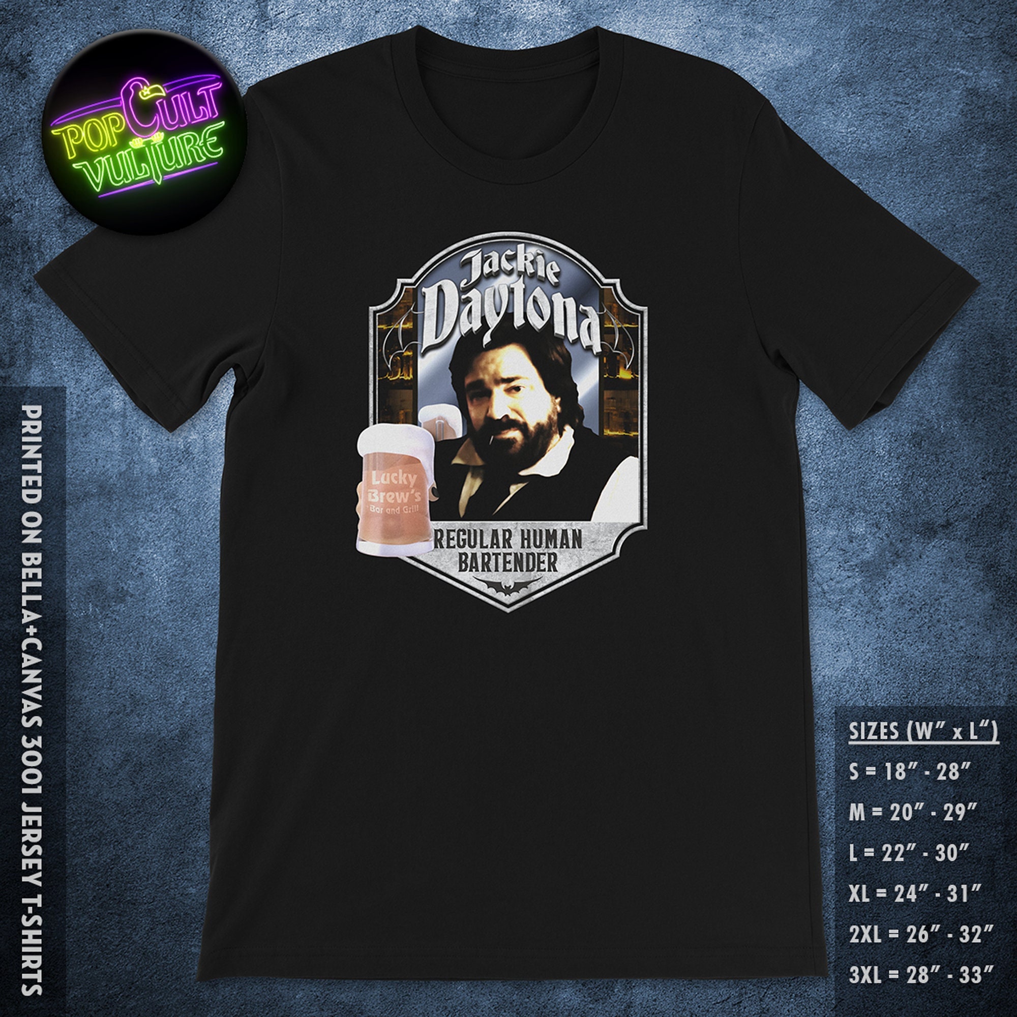 Jackie Daytona - Regular Human Bartender - WWDITS - Vampire