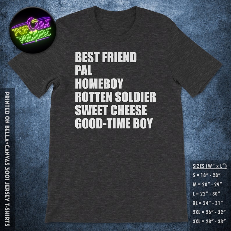 Best Friend Pal Homeboy Rotten Soldier Sweet Cheese Etsy