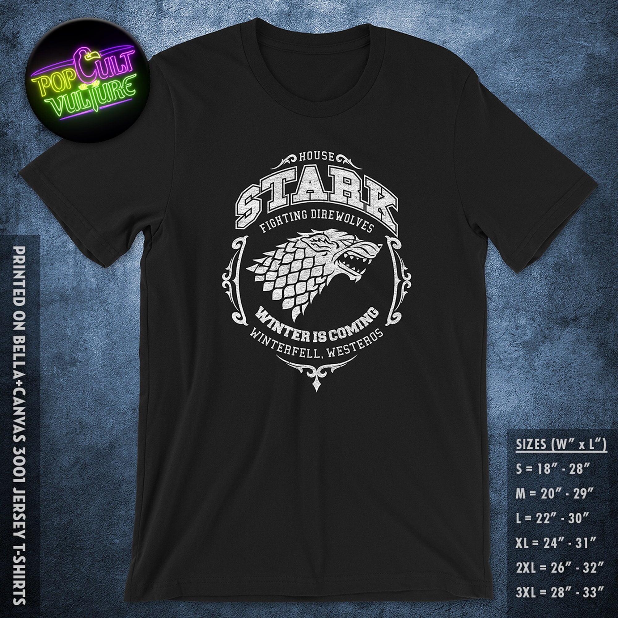 House Stark Shirt - Etsy