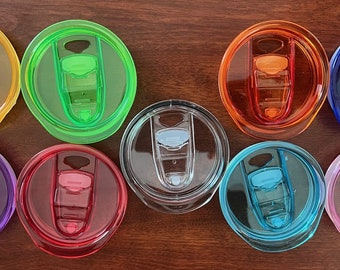 20oz Tumbler Replacement Lids Color & Clear