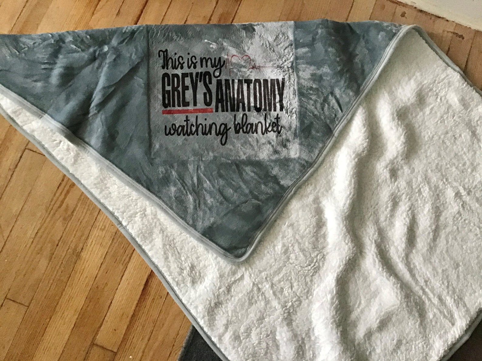 This is My Grey's Anatomy Blanket Etsy
