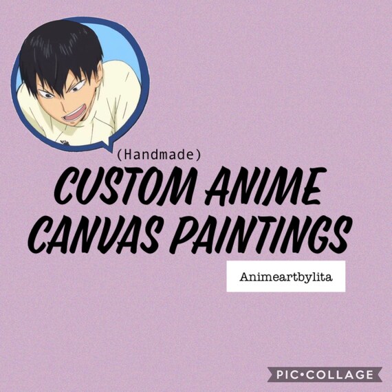 Custom Anime Canvas Paintings | Etsy