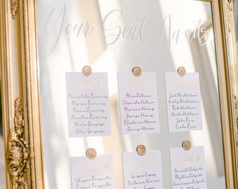 Wax seals with adhesive backing - Wax Seal ONLY - seating chart - formal invitations - place card