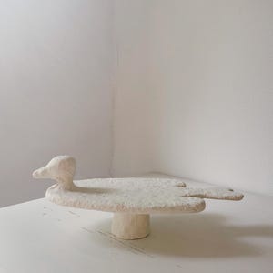 Decoratieve duif van papier-maché