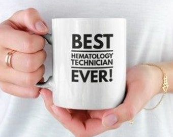 Funny hematology coffee mug, science mug, lab tech mug, haematology technician mug lab technician gift, scientist mug