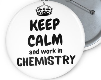 Keep calm pin, enamel backpacks pins, chemistry lab tech, awesome/best tech ever science, lab tech pin, lab technician gift, scientist gift