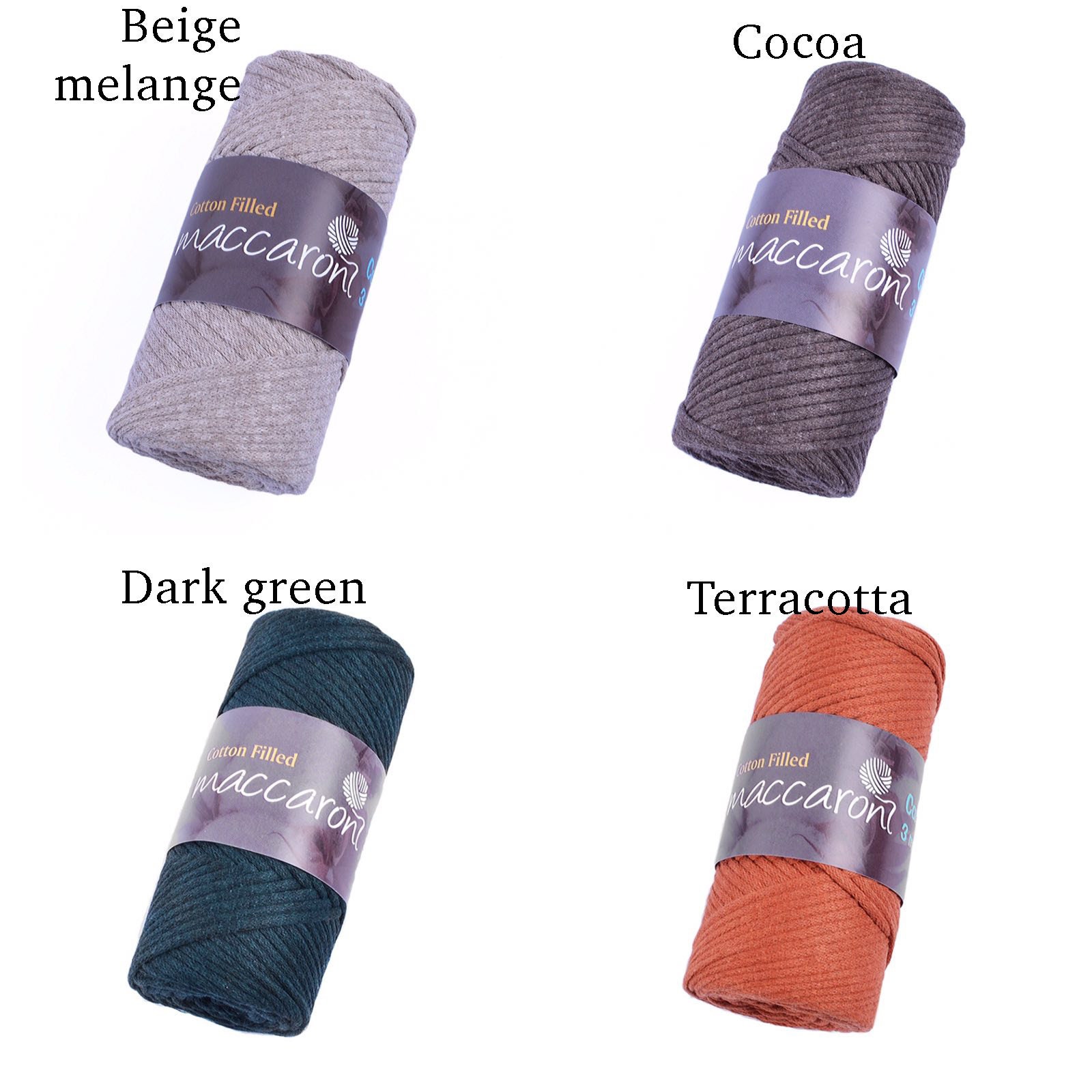 Premium Cotton Cord for Crochet Cotton Rope 3mm Best Cotton - Etsy