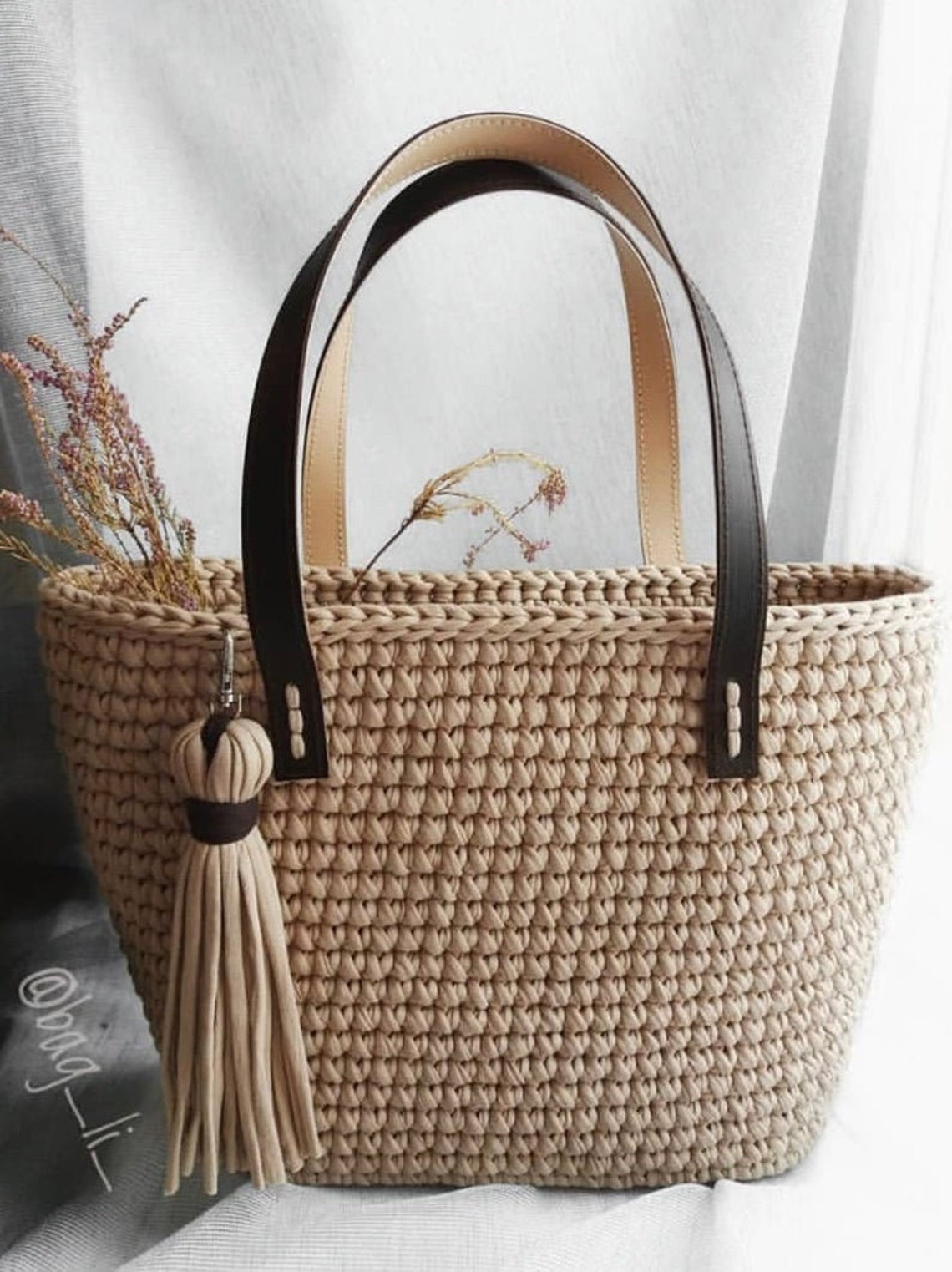 Set of 2 Leather Handles for Bags and Shoppers 70х2. Sewon Etsy