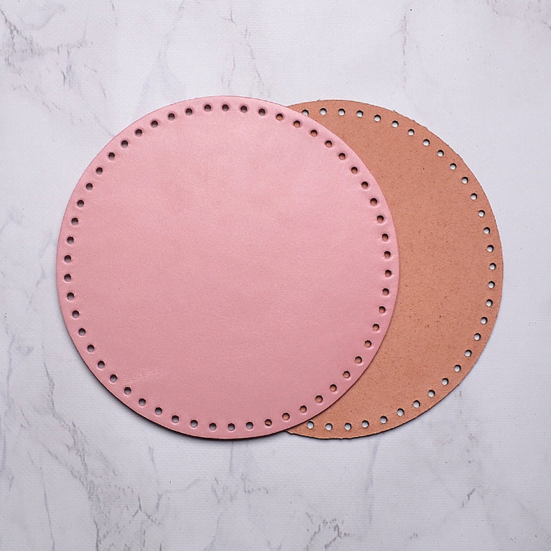 Large Bottom Made of Genuine Leather for Basket Backpack or Etsy