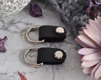 Set Loops for bag or backpack, ECO belt loops. Bag strap attachment. Tie the bag to the handle. Shoulder bag Crosbody. Details for fastening
