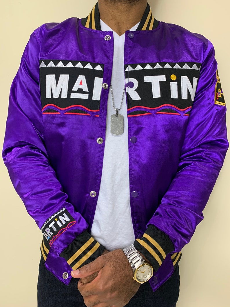 CUSTOM MADE Satin Martin Jacket Etsy