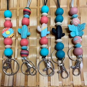 Cactus Lanyard, Butterfly Lanyard, Flower Lanyard, Name Badge Lanyard, Name Tag Lanyard, Teacher Lanyard, Nurse Lanyard, Teacher Gift