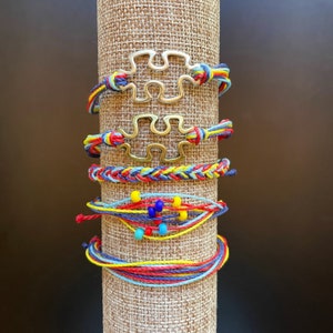 Autism Awareness Bracelet/Puzzle Piece Bracelet