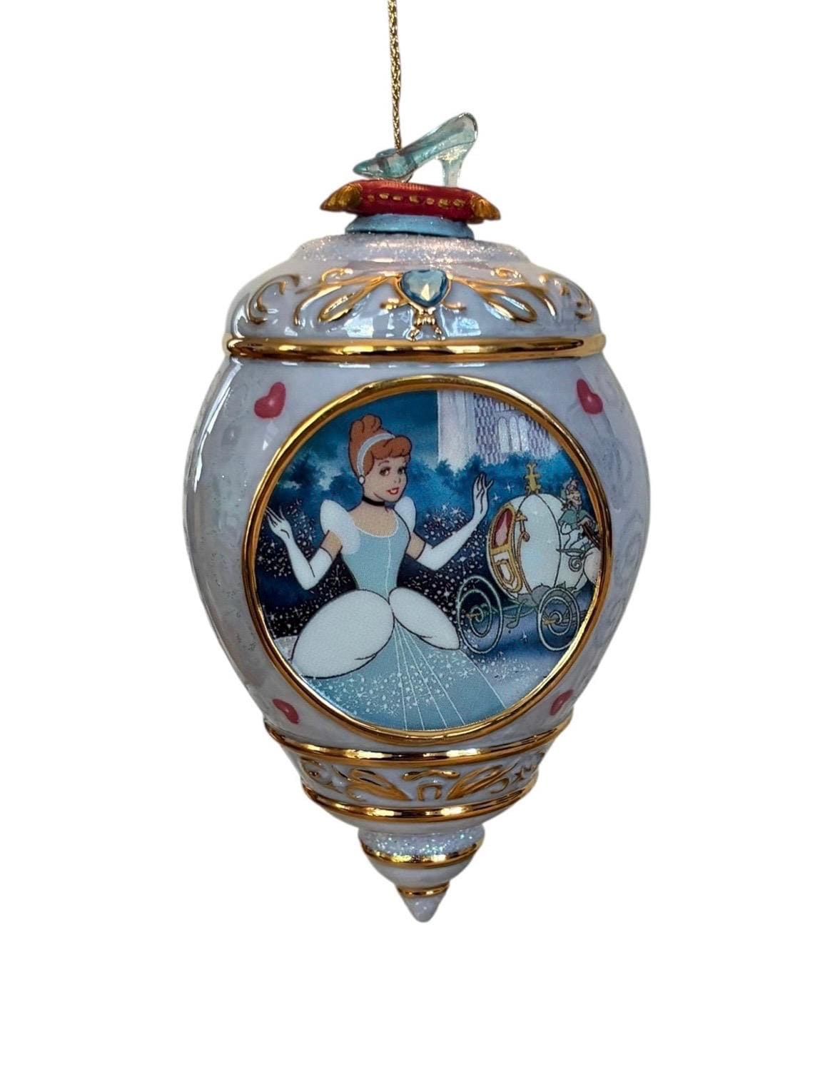 Rare Vintage 2001 Disney Cinderella Bradford Exchange Holiday