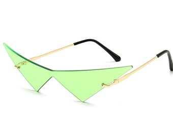 Triangle shaped sunglasses Clearance
