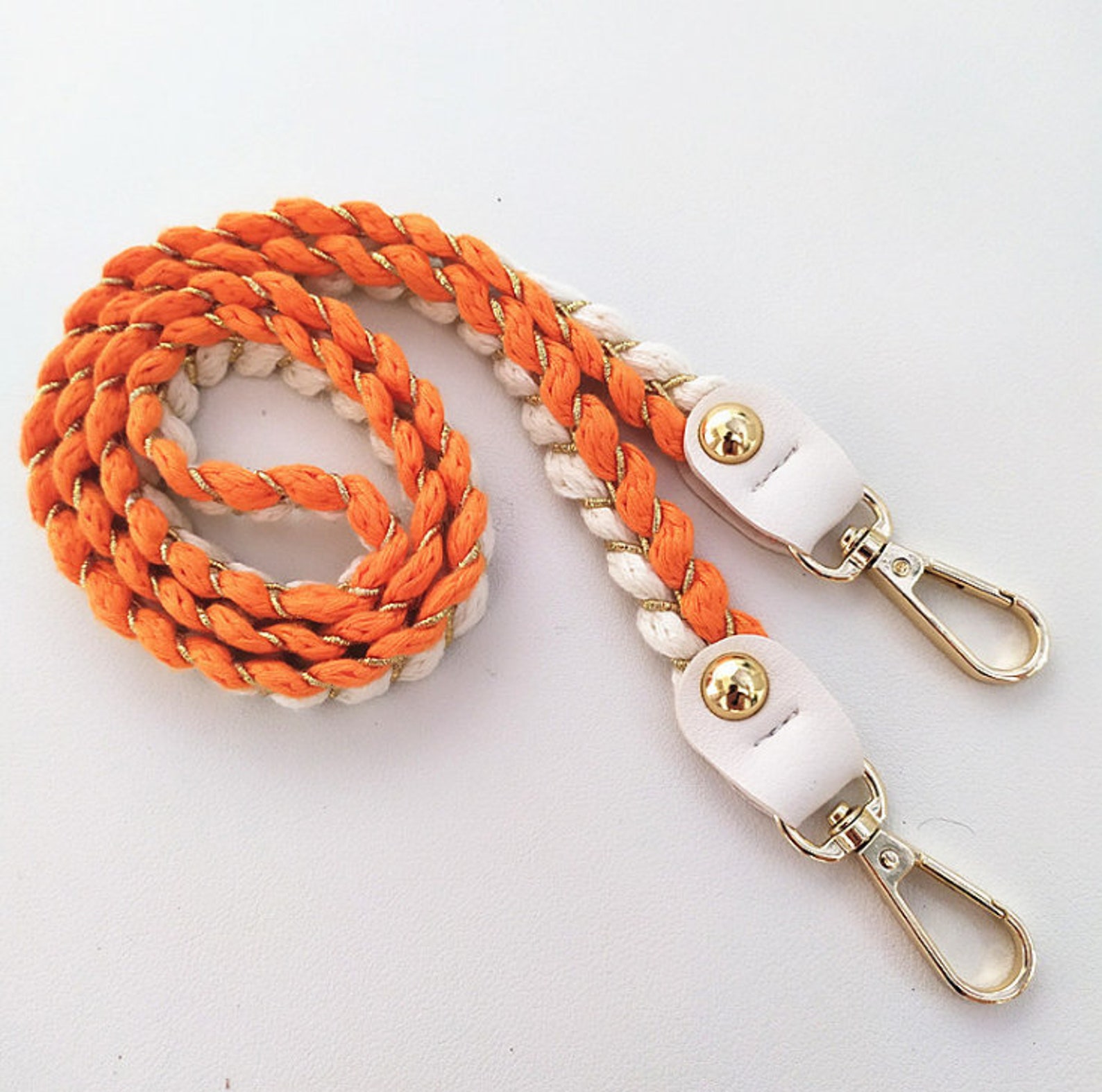 1.5 cm wide/color rope shoulder strap/long crossbody strap/bag Etsy