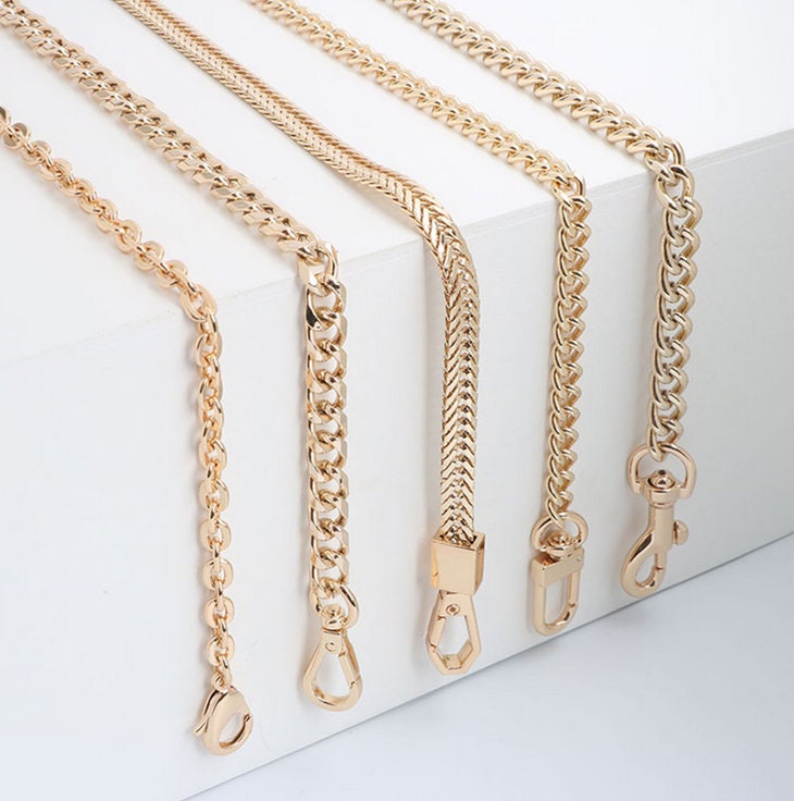 Louis Vuitton gold chain on purse- replacement or DIY? : r