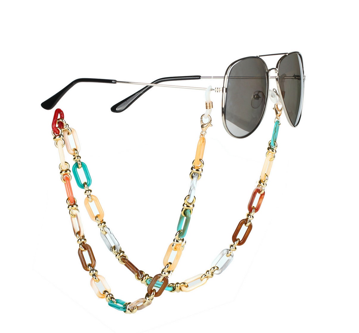Beaded Daisy Glasses Chain
