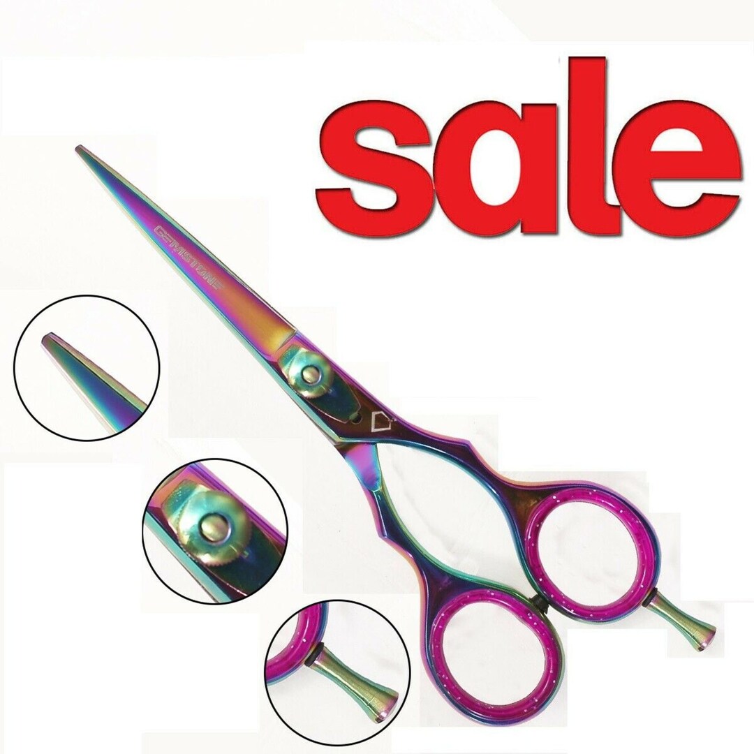 Professional 5.5 Barber Salon Shears Hair Cutting Thinning Scissors