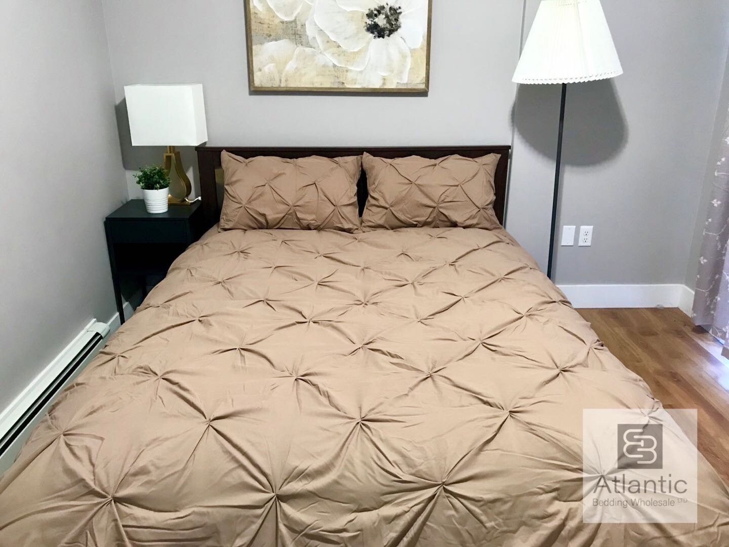 Soft Polyester Bedding Set Pintuck Comforter Set Quilt Set Etsy