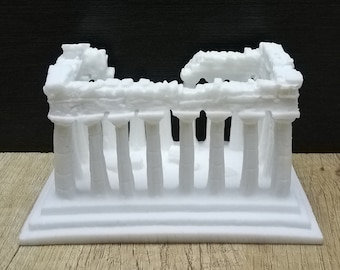 手作りの大理石鋳造パルテノン神殿ファサード彫刻 - アテネのアクロ