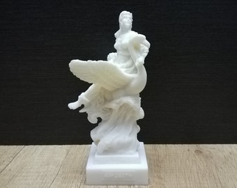 Aphrodite Statue: Handmade Greek Goddess Sculpture, White Marble & Alabaster
