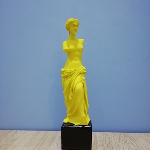 Venus de Milo - Aphrodite Greek Roman Goddess Alabaster Handmade sculpture 10.62in - 27cm White Marble & Cast Alabaster Handmade Statue