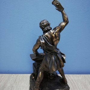 Hephaestus Greek God of Blacksmiths 22cm 8.66in Roman God Metal Statue ...