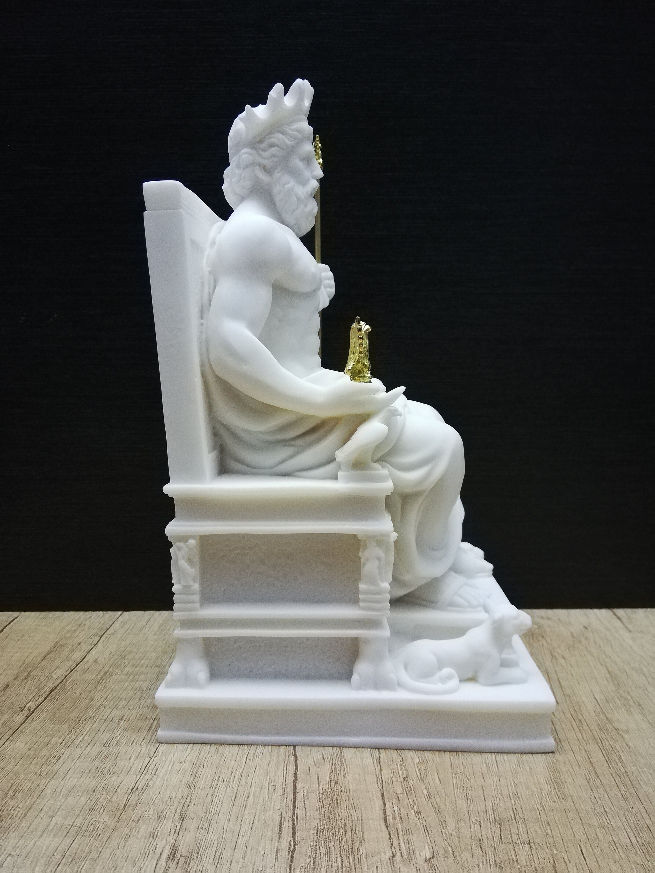 Zeus - Ancient Greek God- the King of the Gods 24.5cm - 9.64in Roman ...