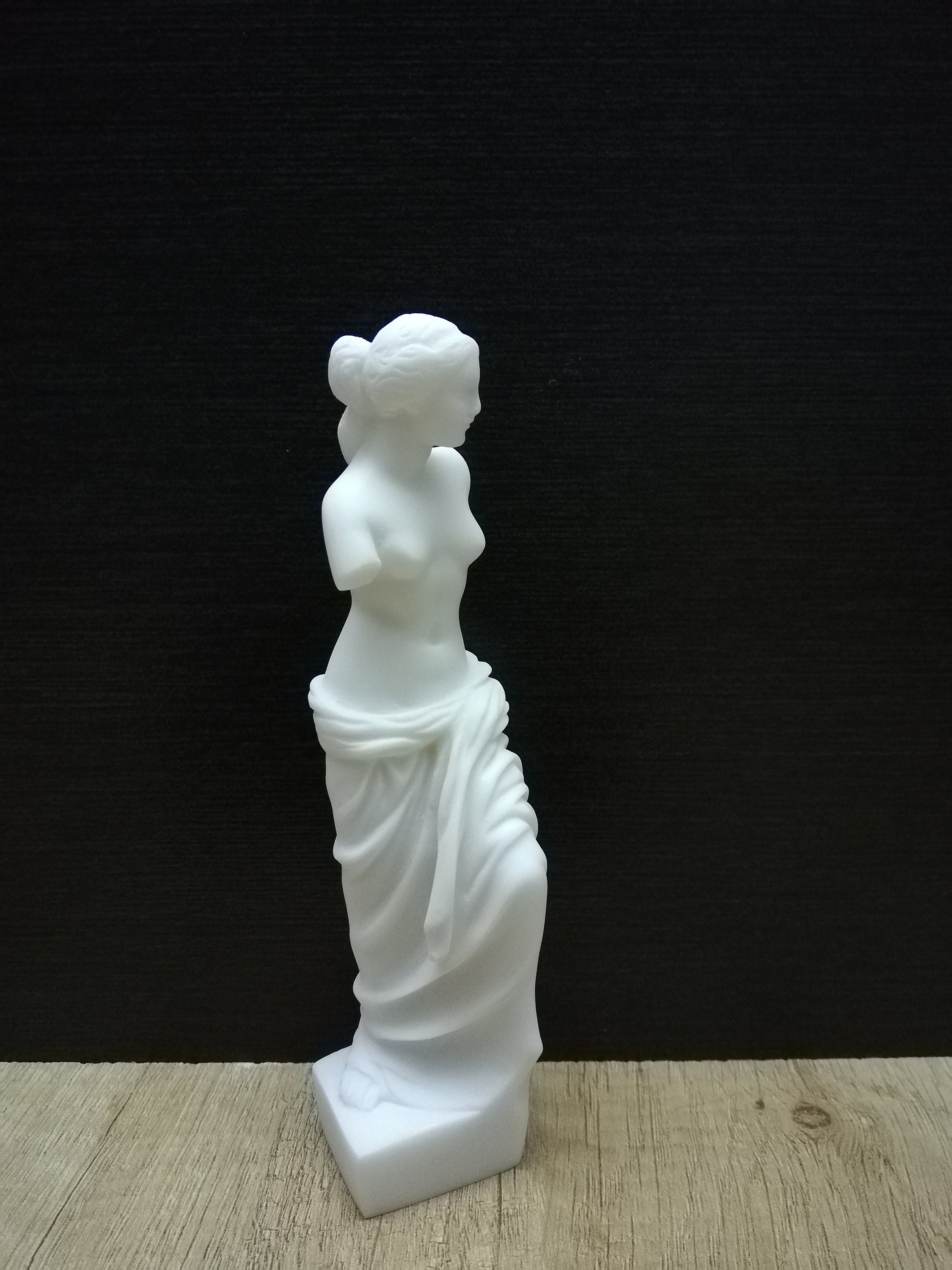 Venus De Milo - Aphrodite Greek Roman Goddess Alabaster Handmade ...