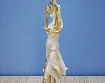 Sculpture Déesse grecque Themis Lady Justice Ca. 1930 (39