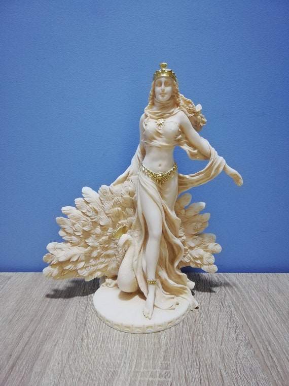 ヘラ ギリシャ・ローマの結婚と家族の女神 25.5 cm - 10.03 インチ 白