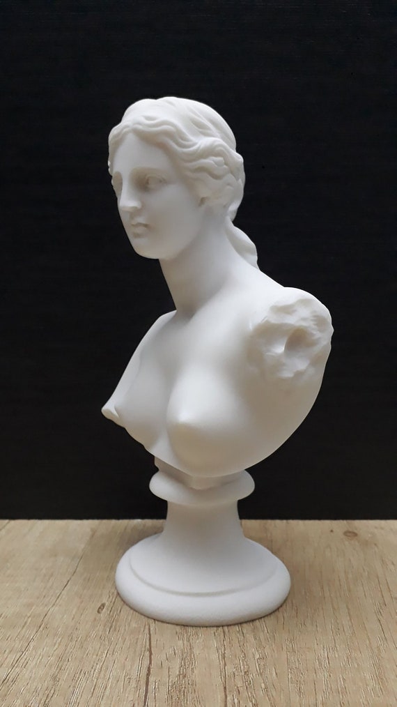 ミロのヴィーナス胸像 – 手作りアラバスターと大理石の彫刻 - Etsy 日本