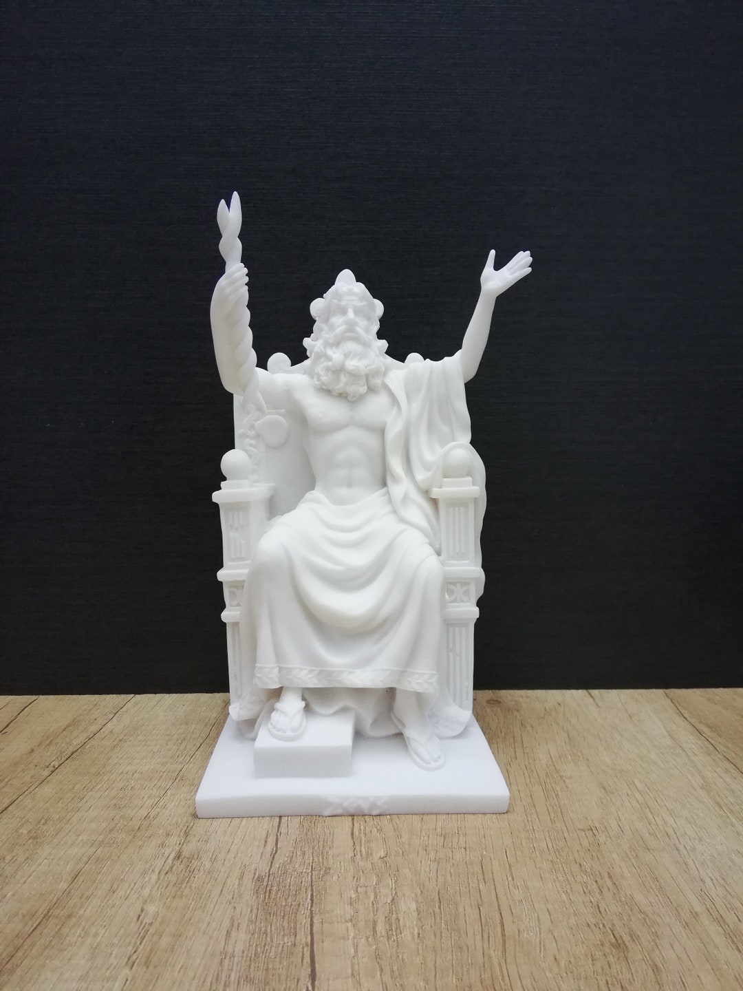 Zeus - Ancient Greek God- the King of the Gods 25cm - 9.84in Roman God ...