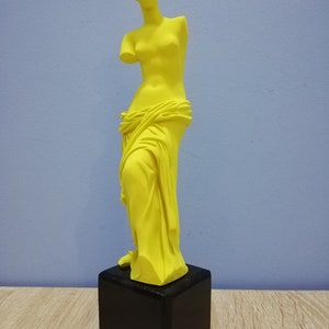 Venus De Milo - Aphrodite Greek Roman Goddess Alabaster Handmade ...