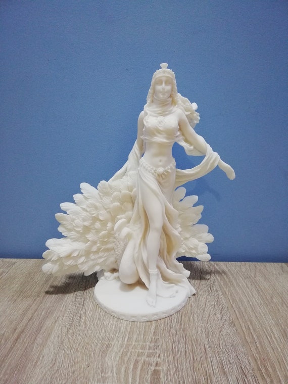 ヘラ ギリシャ ローマの結婚と家族の女神 25.5 cm - 10.03 インチ 白い