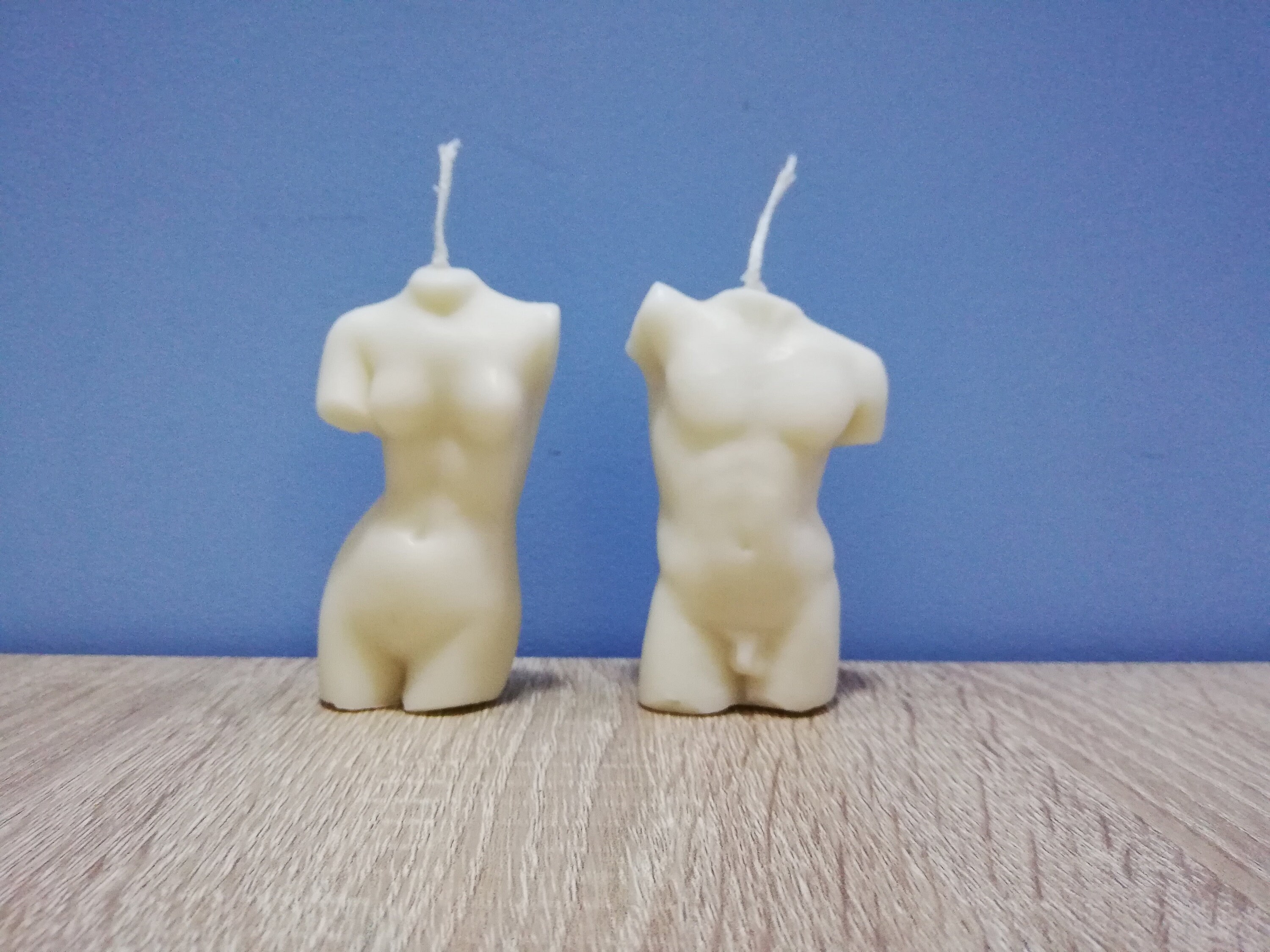 Set Venus Torso Candle 10cm & Hermes Torso Candle 9.5cm Etsy