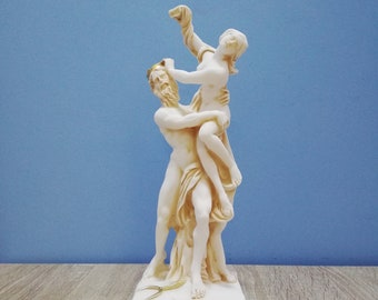 Persephone 28cm-11.02in Museum Copy Lorenzo Bernini Handmade-Handpainted Sculpture White Marble & Cast Alabaster The Rape of Proserpina
