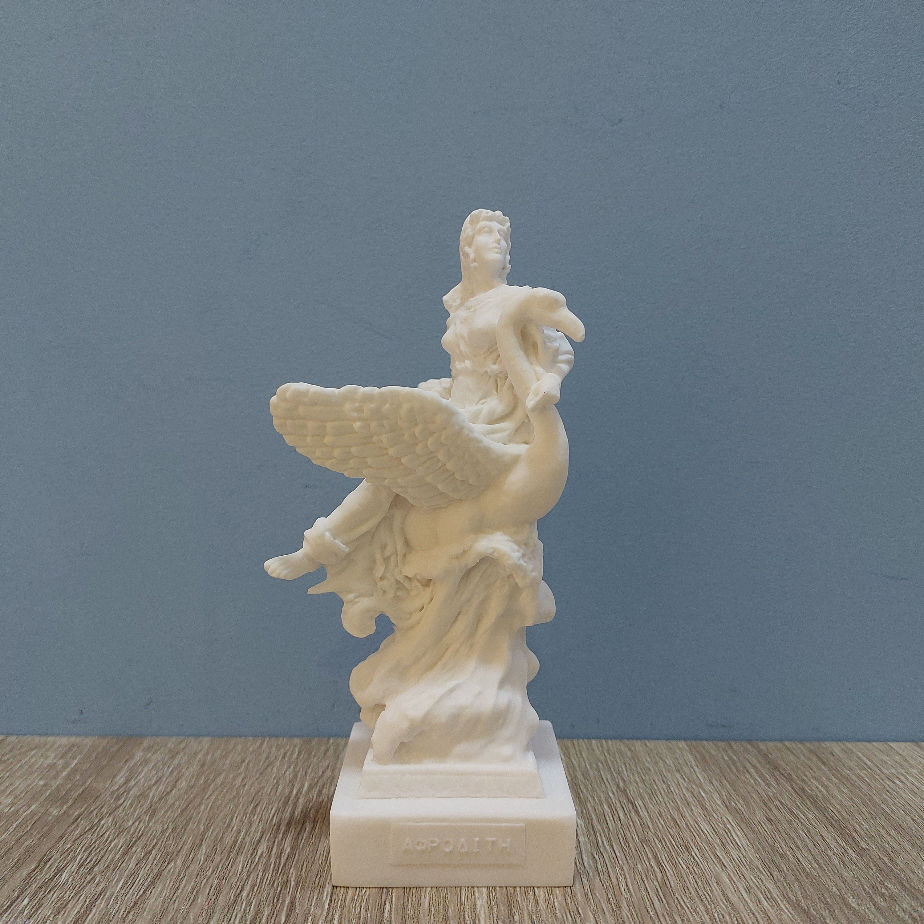 Aphrodite Statue, White Marble & Alabaster, Handmade Greek Goddess ...