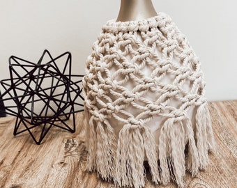 Macramé Diffuser Cover