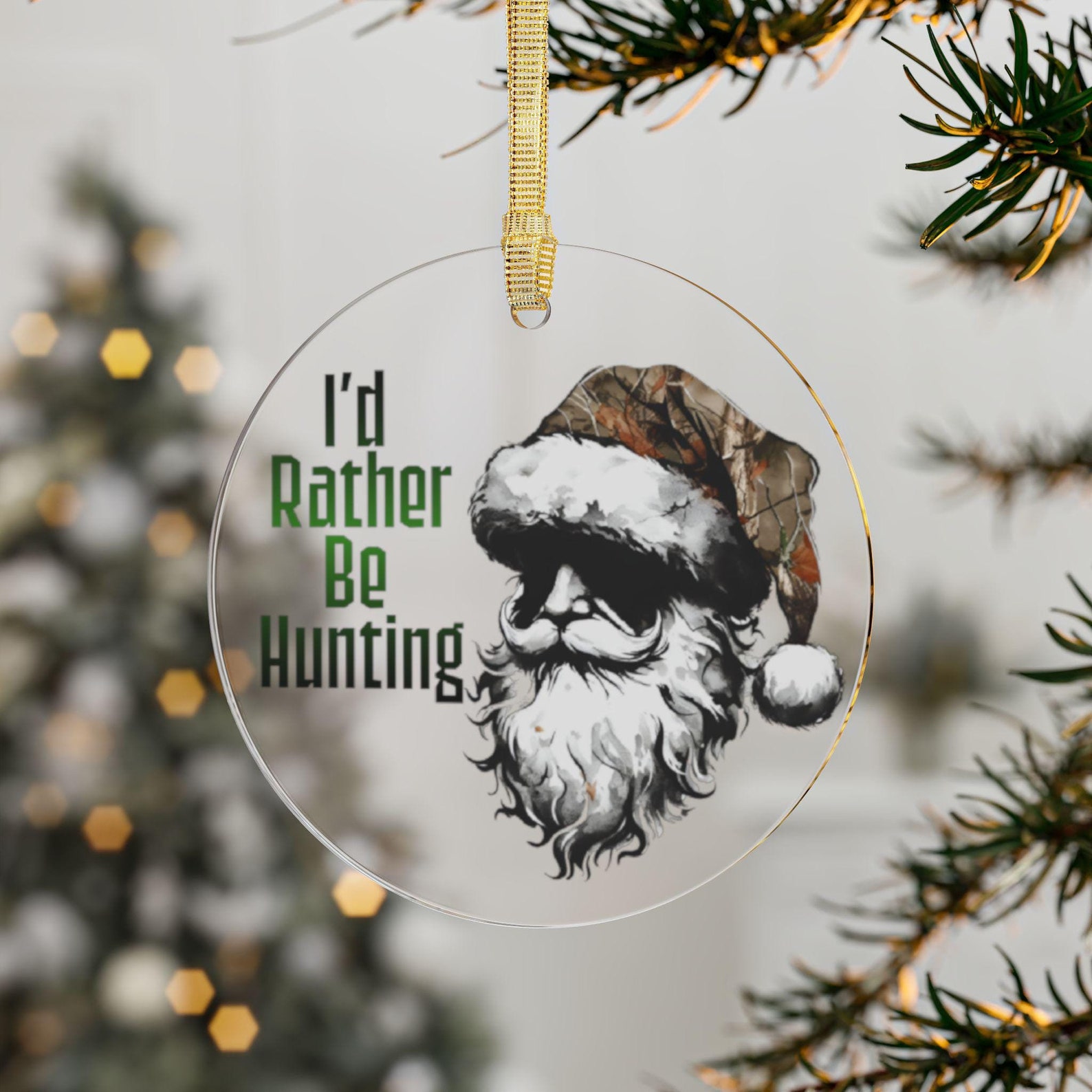 Gifts for Hunting Boyfriend, Funny but Classy Christmas Ornaments