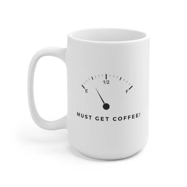 Fuel Gauge Mug Etsy