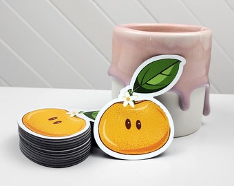 Mandarin Orange Magnet: 3" Citrus Fruit Salad Collection