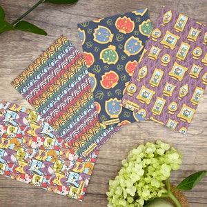 Ensemble de cartes postales colorées à motifs de chats, cadeau unique pour correspondant