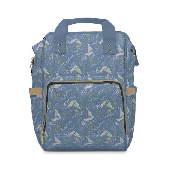 Sac à Langer Maman / Papa – Insular Gris, Avec Tapis à Langer, Made In Italy