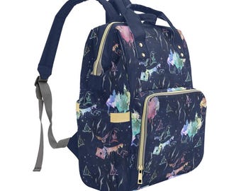 Wizard Baby Nappy Change Backpack Diaper Bag | Fantasy Baby Shower Gift